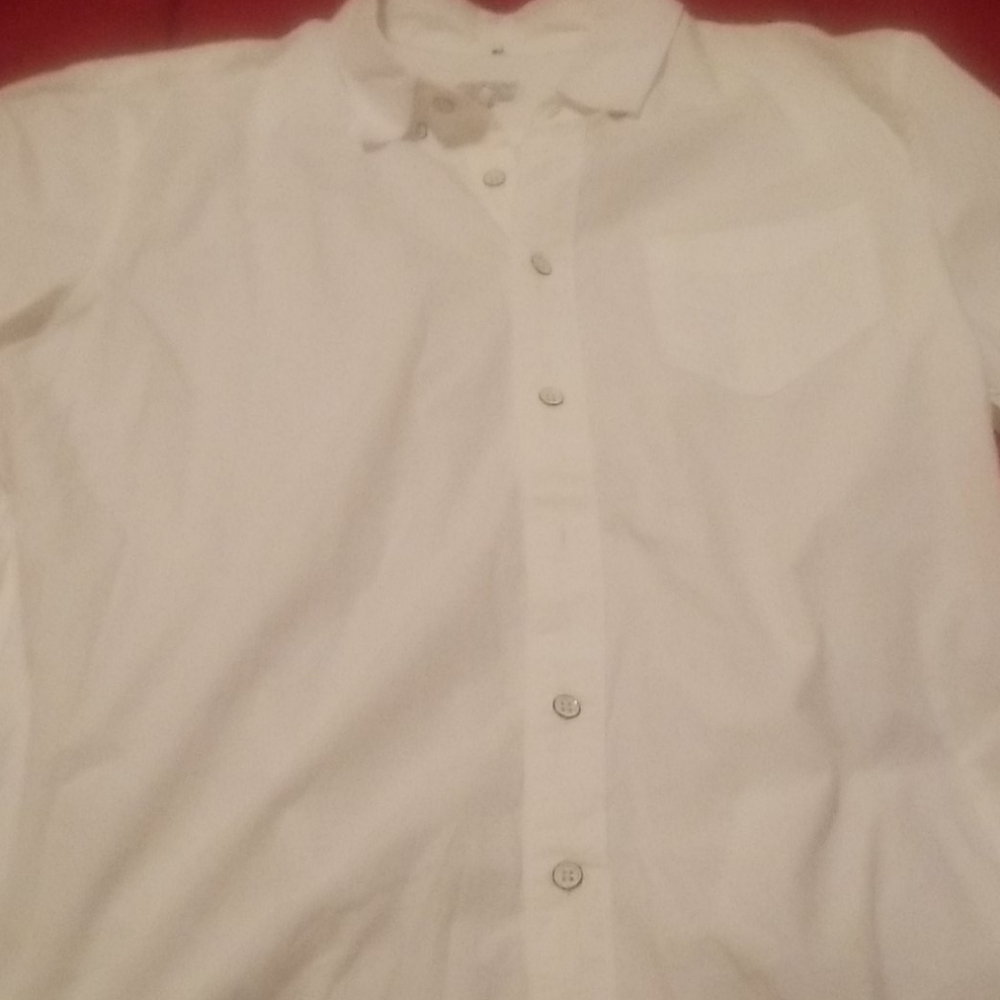 White rag & bone long sleeve oxford